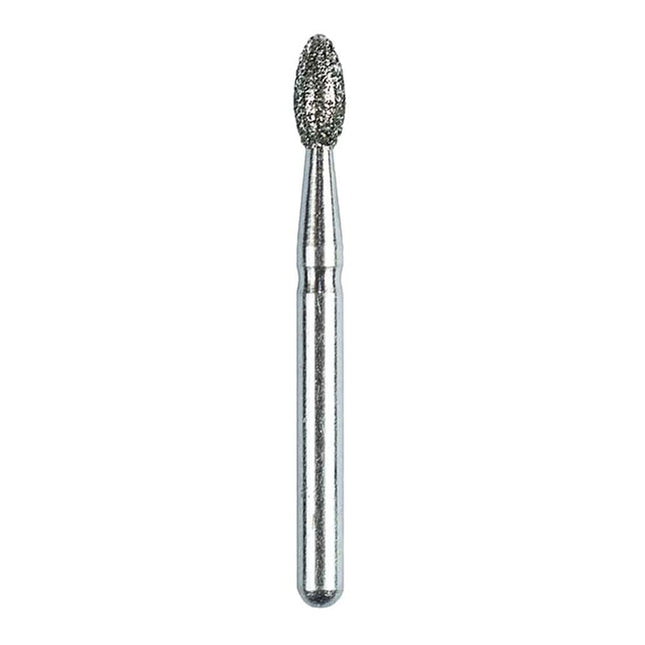 Defend FG #379.018 Medium Football Shaped Diamond Bur, 5/Pk