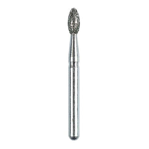 Defend FG #379.018 Medium Football Shaped Diamond Bur, 5/Pk