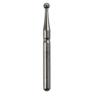 Defend FG #801.014 Medium Round Diamond Bur, 5/Pk