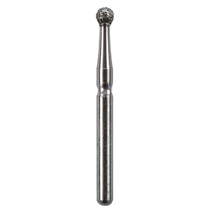 Defend FG #801.018 Medium Round Diamond Bur, 5/Pk