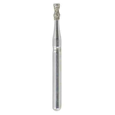Defend FG #806.014 Medium Double Inverted Cone Diamond Bur, 5/Pk