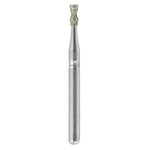 Defend FG #806.014 Medium Double Inverted Cone Diamond Bur, 5/Pk