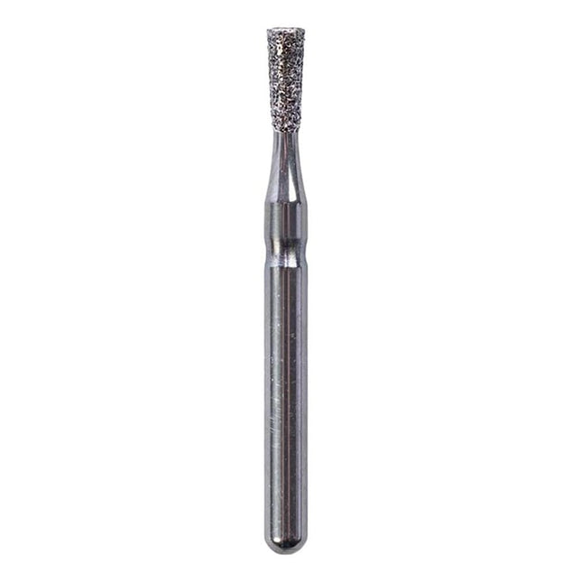 Defend FG #807.014 Medium Inverted Cone Diamond Bur, 5/Pk