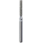 Defend FG #837.014 Medium Flat End Cylinder Diamond Bur, 5/Pk