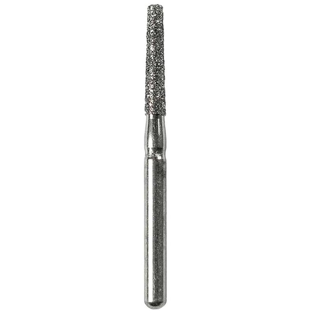 Defend FG #847.016 Medium Flat End Taper Diamond Bur, 5/Pk