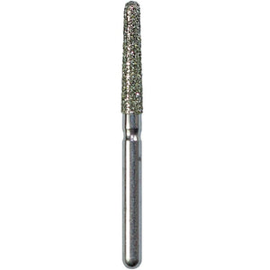 Defend FG #856.018 Medium Round End Taper Diamond Bur, 5/Pk