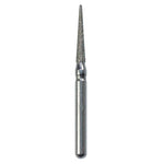 Defend FG #858.014 Medium Needle Shaped Diamond Bur, 5/Pk