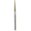 Defend FG #858.016 Medium Needle Shaped Diamond Bur, 5/Pk