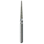 Defend FG #859.014 Medium Needle Shaped Diamond Bur, 5/Pk
