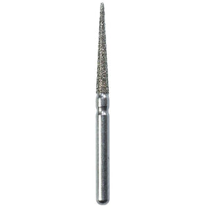 Defend FG #859L.016 Medium Long Needle Shaped Diamond Bur, 5/Pk