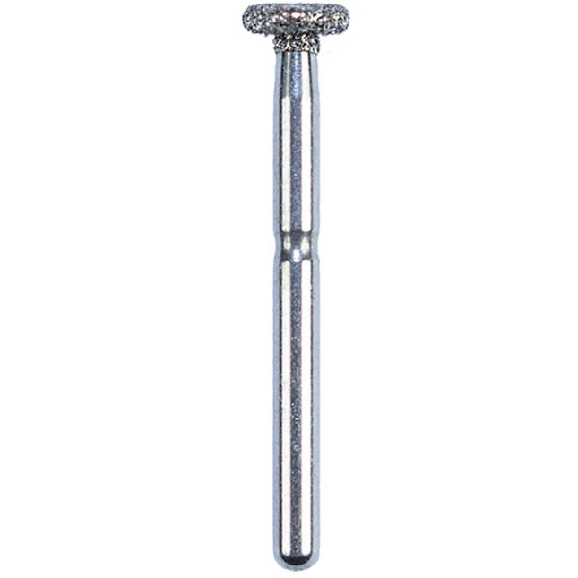 Defend FG #909.037 Medium Wheel Shaped Diamond Bur, 5/Pk