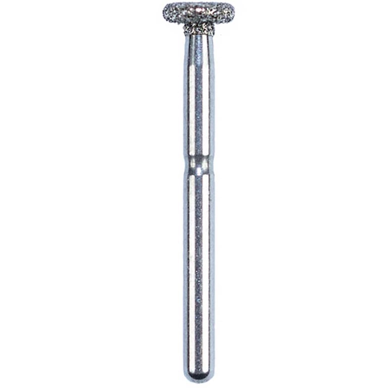 Defend FG #909.037 Medium Wheel Shaped Diamond Bur, 5/Pk