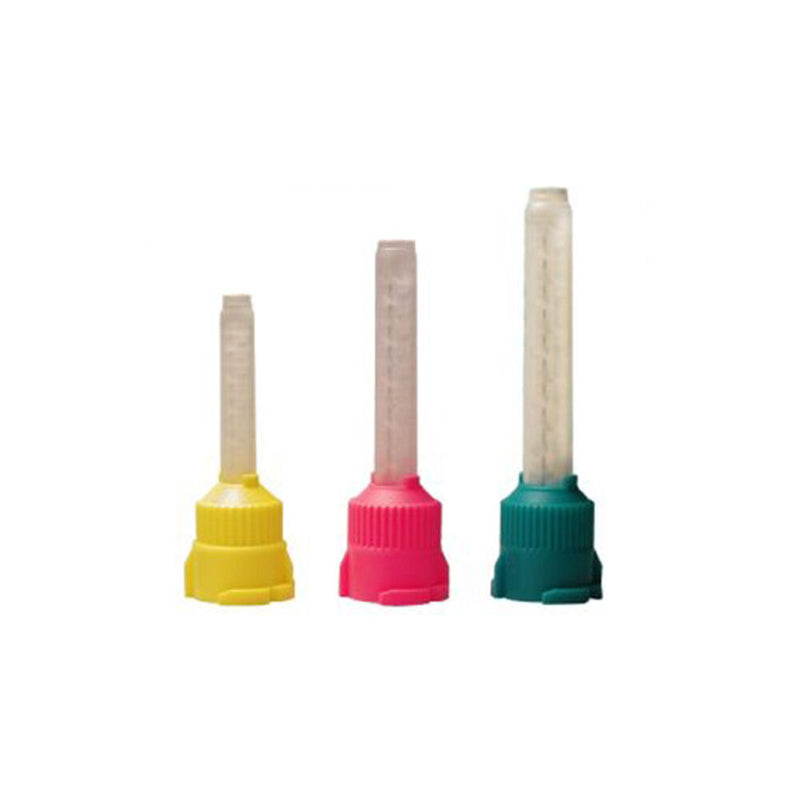 Defend Short Yellow HP T-Mix Mixing Tips - Small (4.2 mm) 48/Pk