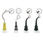 Pre-Bent Delivery Tips, Brush padded-end, Yellow, 100/pk. | SurgiMac Dental Supply