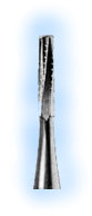 Miltex FG #559 straight fissure crosscut Carbide Bur, pack of 10 | SurgiMac Dental Supply
