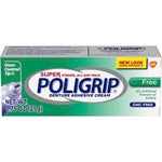 Poligrip Super Free Denture Adhesive Cream Travel Size, 48 - 0.75 oz Tubes