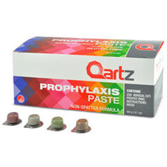 QARTZ Pro Fluoride Paste For Teeth 1.23% Ion - Non-Drying, Fast-Cleaning Polishing Paste (200 Cups) | SurgiMac Dental Supply