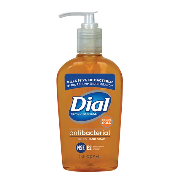 Dial Liquid Gold Dial Gold Antibacterial Liquid Hand Soap, 7.5 oz. Pump Bottle