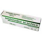 House Brand #15C Disposable Sterile Scalpels With Stainless Steel Blade 10/Box | SurgiMac Dental Supply