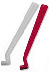 Zenith Brush Tips Handle 2/Pk. Rigid plastic for repeated autoclaving. Accepts