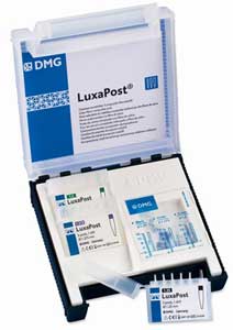 LuxaPost, Pre-Silanized and Radiopaque, Intro Kit Includes: 5 - 1.25mm posts, 5