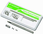 Zekrya Gingival Protector kit, stainless steel with 1 Swivel Handle, 10 Small
