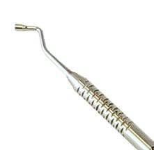 SurgiMac #1/2 Serrated Plugger, Black, Double-Ended, 1.5mm/ 2.5mm, Stainless Steel, Slim Series, 1/Pk | SurgiMac Dental Supply