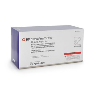 ChloraPrep™ Clear Foam Applicator 2% Chlorhexidine Gluconate & 70% Isopropyl Alcohol Sterile 3.26 mL 930400