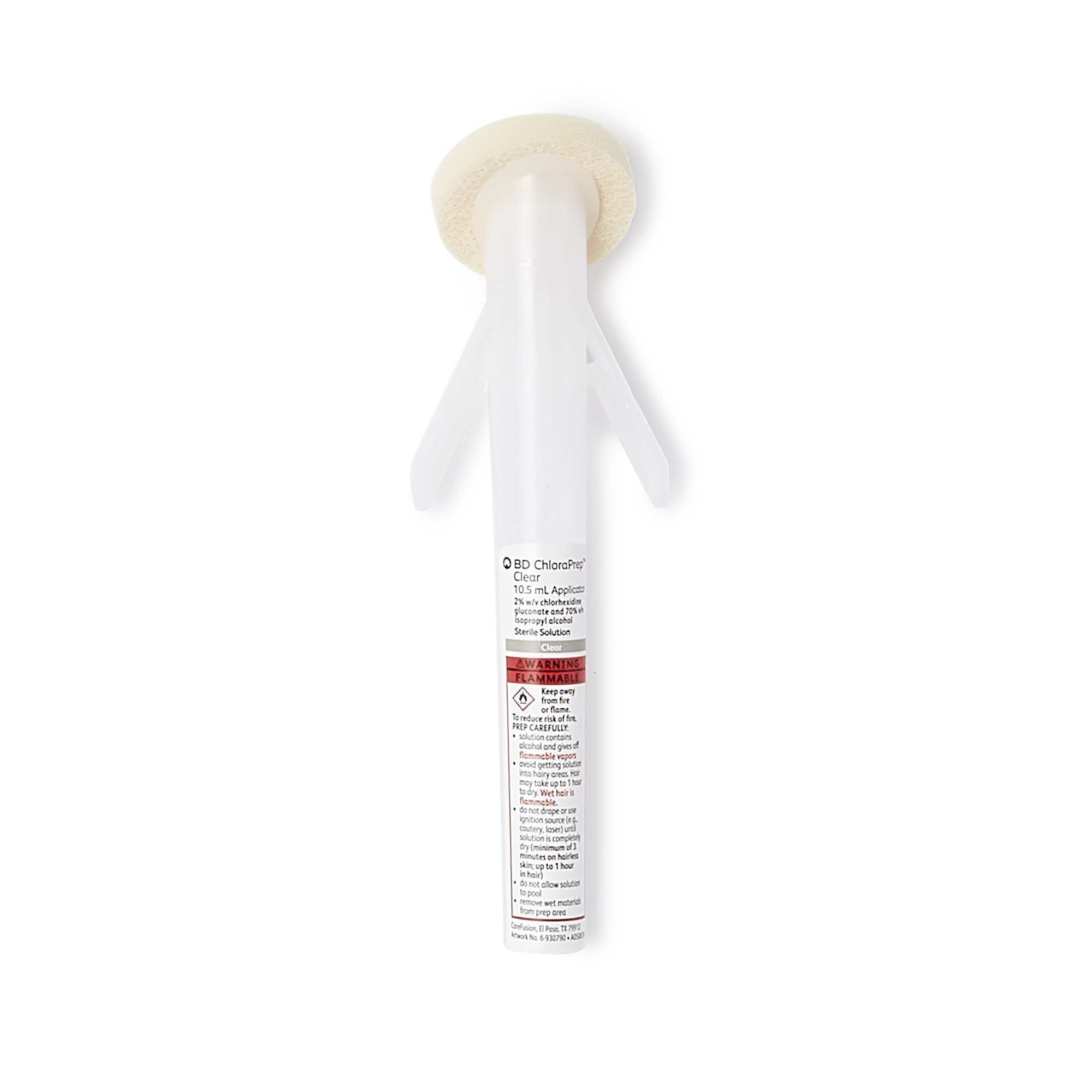 BD | Skin Prep Solution ChloraPrep™ Clear Foam Applicator 2% / 70% ...