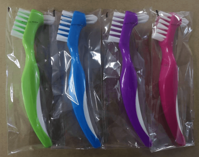 Dream Adult Denture Brushes 12/Bag | SurgiMac Dental Supply