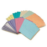 House Brand Polyback Aqua Patient Bibs Plain Rectangle (13" X 18") Polyback Bibs | SurgiMac Dental Supply