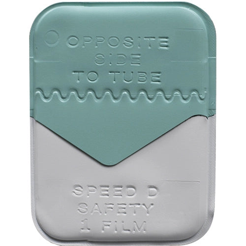 Flow Dental X-Ray #2 DV-58 Speed D Periapical X-Ray Film in a 1-Film Vinyl Packet, 150/Box