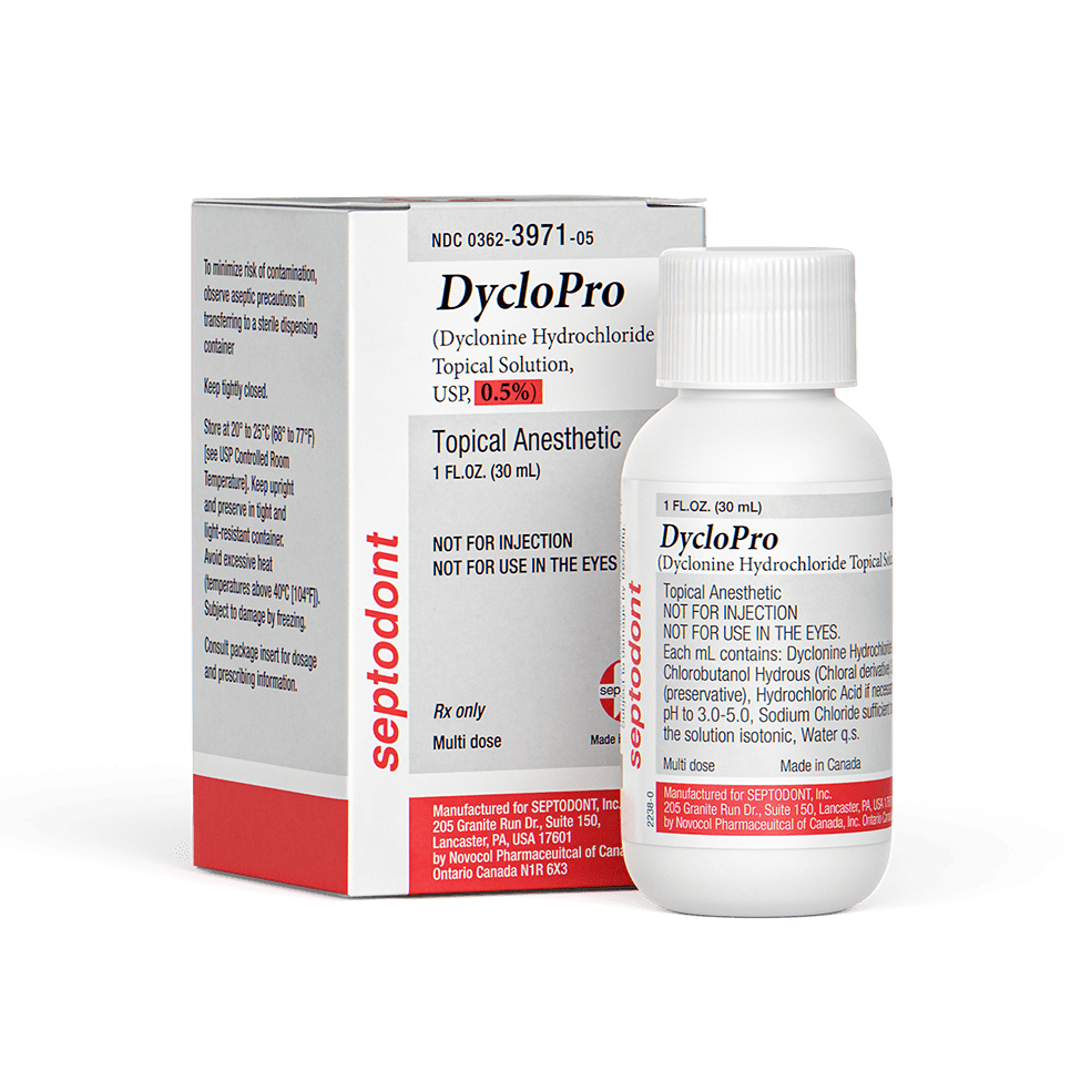 Septodont | Septodont DycloPro Dyclonine Hydrochloride Topical Solution ...