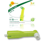 BeeSure Disposable Prophy Angle with SOFT Cup Green 100/Pk. Ribbed and Webbed | SurgiMac Dental Supply