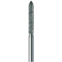 Two Striper FG #250.8 Fine Diamond Bur, Bevel-End Cylinder. Pack of 5