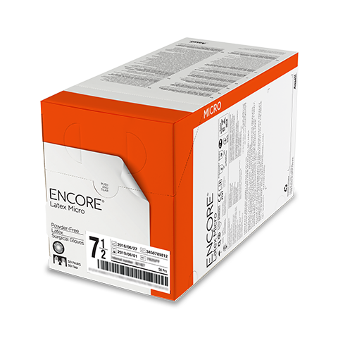 Encore Micro Glove, Powder-Free, Latex V5787000-1