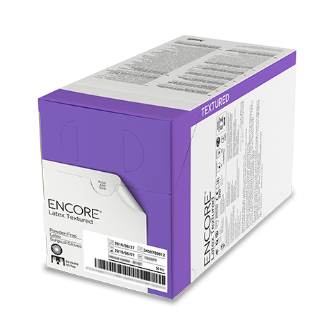 Ansell Encore Powder Free Sterile Surgical Gloves | 5785000-5.5-50prbx | Ansell | SurgiMac