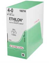 Ethicon Ethilon 6/0, 18