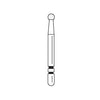 Two Striper FG L120 Long Shank diamond bur, round, coarse grit, 5/pack