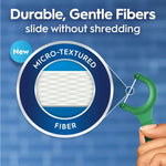 Glide Floss Picks with Scope, 3 flosser/pk, 72 pk/bx Shred resistant floss contains the freshness of Scope outlast mint flavor with the ease of a floss pick. | SurgiMac Dental Supply