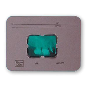 Flow Dental Grip Right Film Mounts Plastic/Translucent 4 Window Horizontal, Size 2, Box