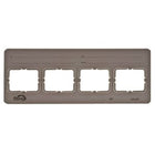 Flow Dental GreyLight Film Mounts Plastic/Grey 4 Window Horizontal, Size 2, box of 100