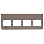 Flow Dental GreyLight Film Mounts Plastic/Grey 4 Window Horizontal, Size 2, box of 100