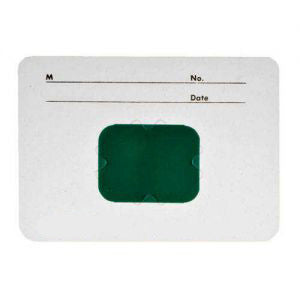 Flow Dental Klear-Vue Film Mounts Cardboard/White 2 Window Horizontal, Size 2, Box of 100