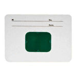 Flow Dental Klear-Vue Film Mounts Cardboard/White 1 Window Horizontal, Size 2, Box of 100