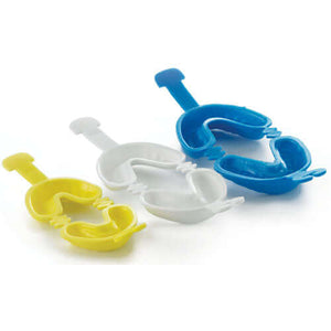 DentiCare Disposable Fluoride Gel Trays, Hinged - Blue 50/Bag. Hinged 10029-MUN