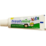 Freshmint Kid's Fluoride-Free Toothpaste 144/Cs, Bubble Gum flavor. 0.85 oz