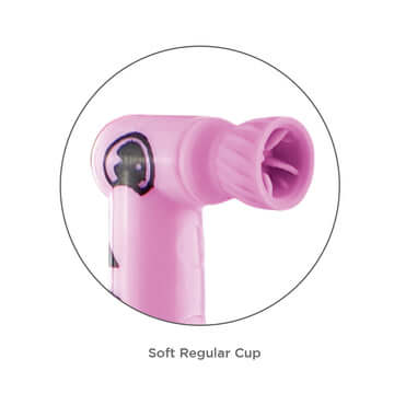 FUNimal Pedo disposable prophy angles, pedo soft cup assorted, 100/box 167-100P