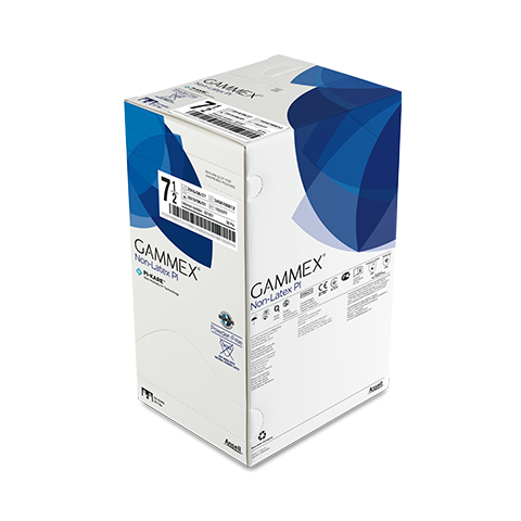 Novaplus Gloves, Gammex PI Gloves, Polyisoprene, Powder-Free, White, Non-Latex V20685755-1