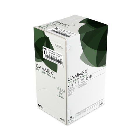 Novaplus Gloves, Gammex PI Green Glove, Polyisoprene, Non-Latex V20685255-1